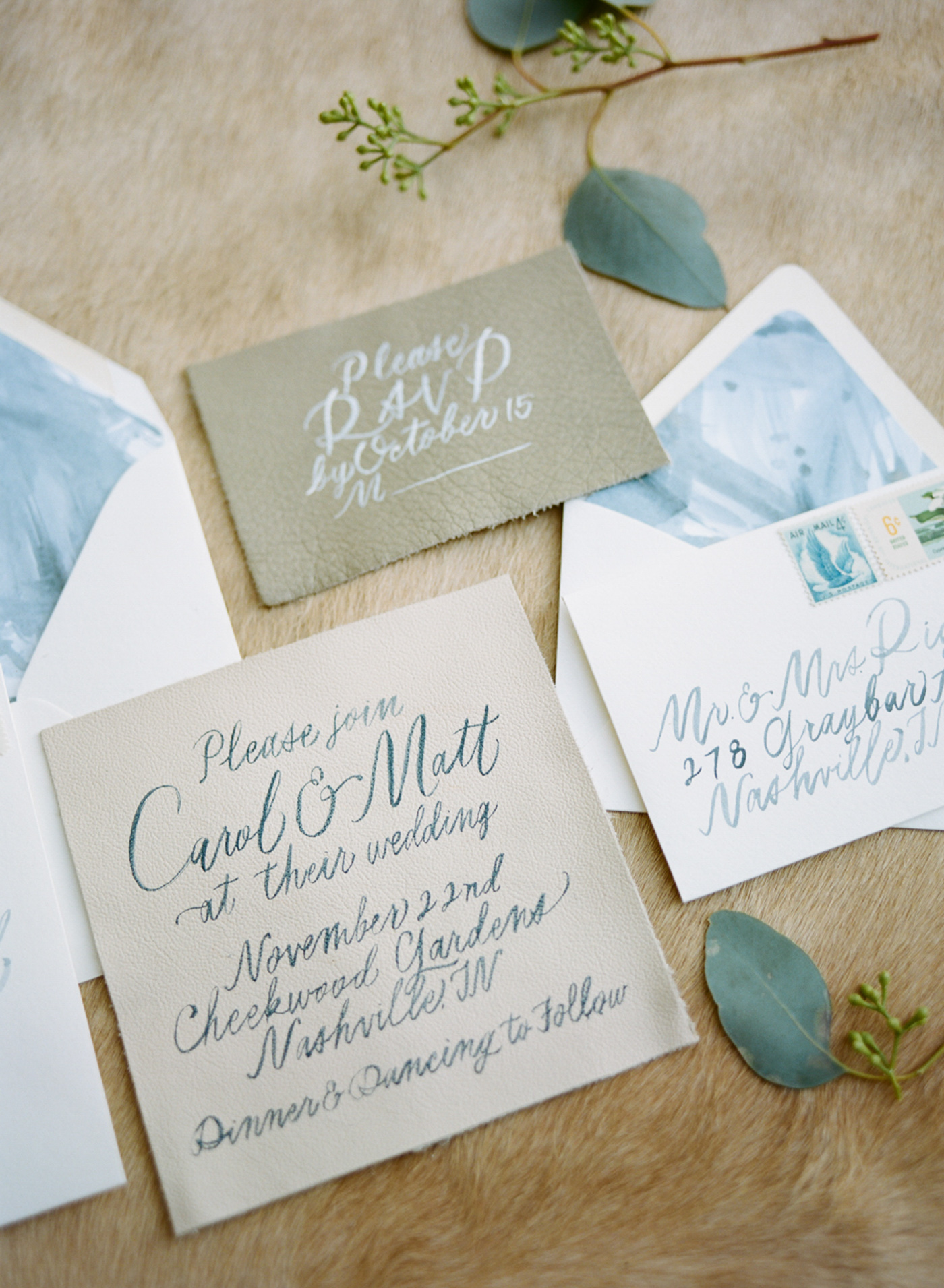 Wedding stationery design,
Koby Brown Photography,
Tennessee Wedding Photographer,
Rachel and Johnny