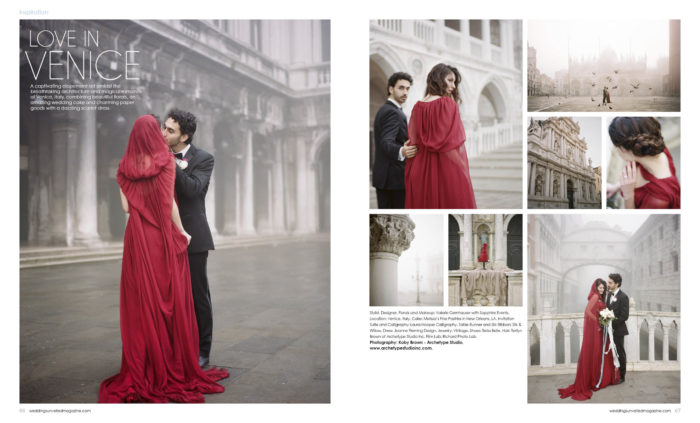 Koby Brown Photography,
Jeni and Roberto,
Magazine feature,
Love in Venice
