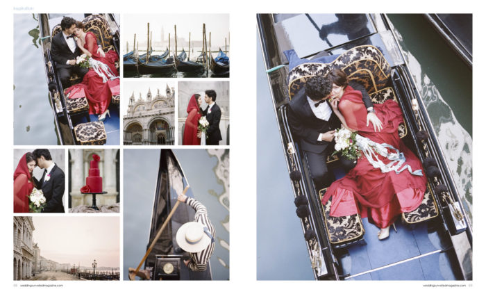 Koby Brown Photography,
Jeni and Roberto,
Venice elopement feature,
Scarlet wedding dress