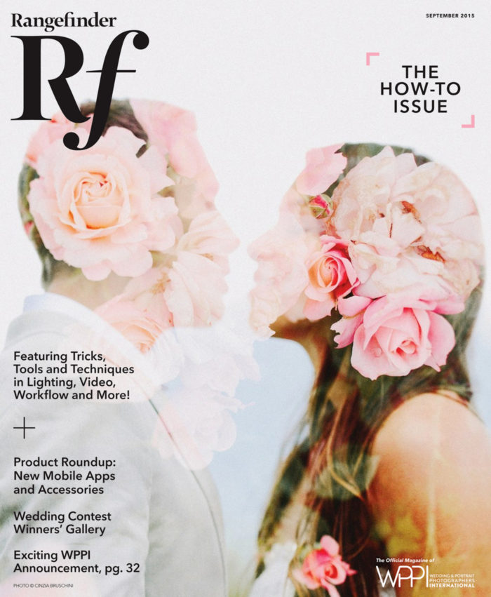 1st Place - Wedding Photography - September 2015 RangefinderCover_featured