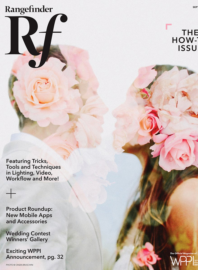 1st Place - Wedding Photography - September 2015 RangefinderCover_featured