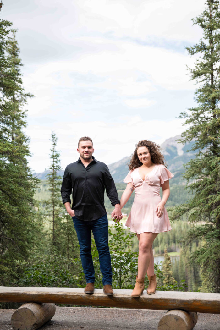 Koby Brown Photography, Sadie and Zach, Best Alaska Engagement Session Locations, International Photographer, Horseshoe Lake Trail Engagement Session