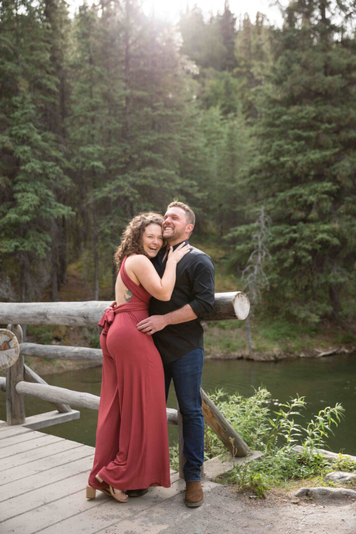 Koby Brown Photography, Sadie and Zach, Denali National Park, Adventure Session, Horseshoe Lake Trail Engagement Session