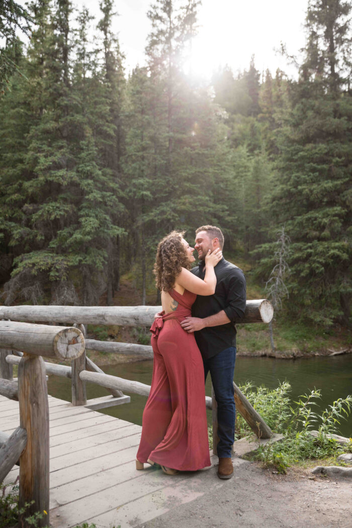 Koby Brown Photography, Sadie and Zach, Alaska Engagement Session, Alaska Engagement Photography, Horseshoe Lake Trail Engagement Session
