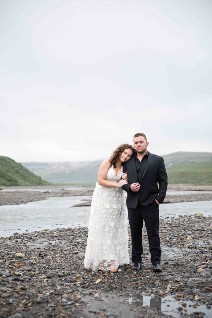 Koby Brown Photography, Sadie and Zach, Alaska Wedding Photography, Alaska Engagement Photography, Denali National Park East Fork River