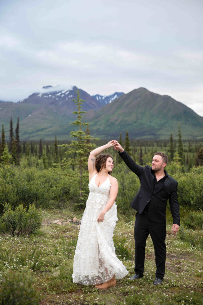 Koby Brown Photography, Sadie and Zach, National Park Engagement Photographer, Luxury Wedding Photographer, Old Denali Highway