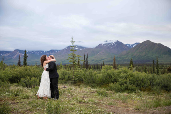Koby Brown Photography, Sadie and Zach, Best Alaska Engagement Session Locations, Adventure Session, Old Denali Highway