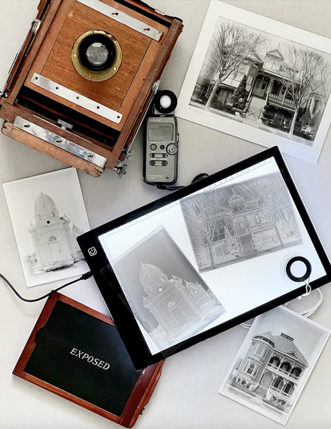Dry Plates Featuring Historic Galveston Architecture, Koby Brown Photography, Rosenberg Library Museum